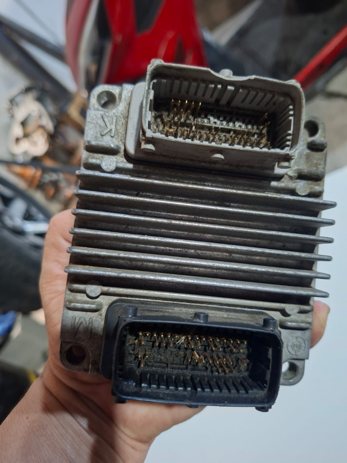 COMPUTADORA CHEVROLET AVEO 2005 5E 96442221