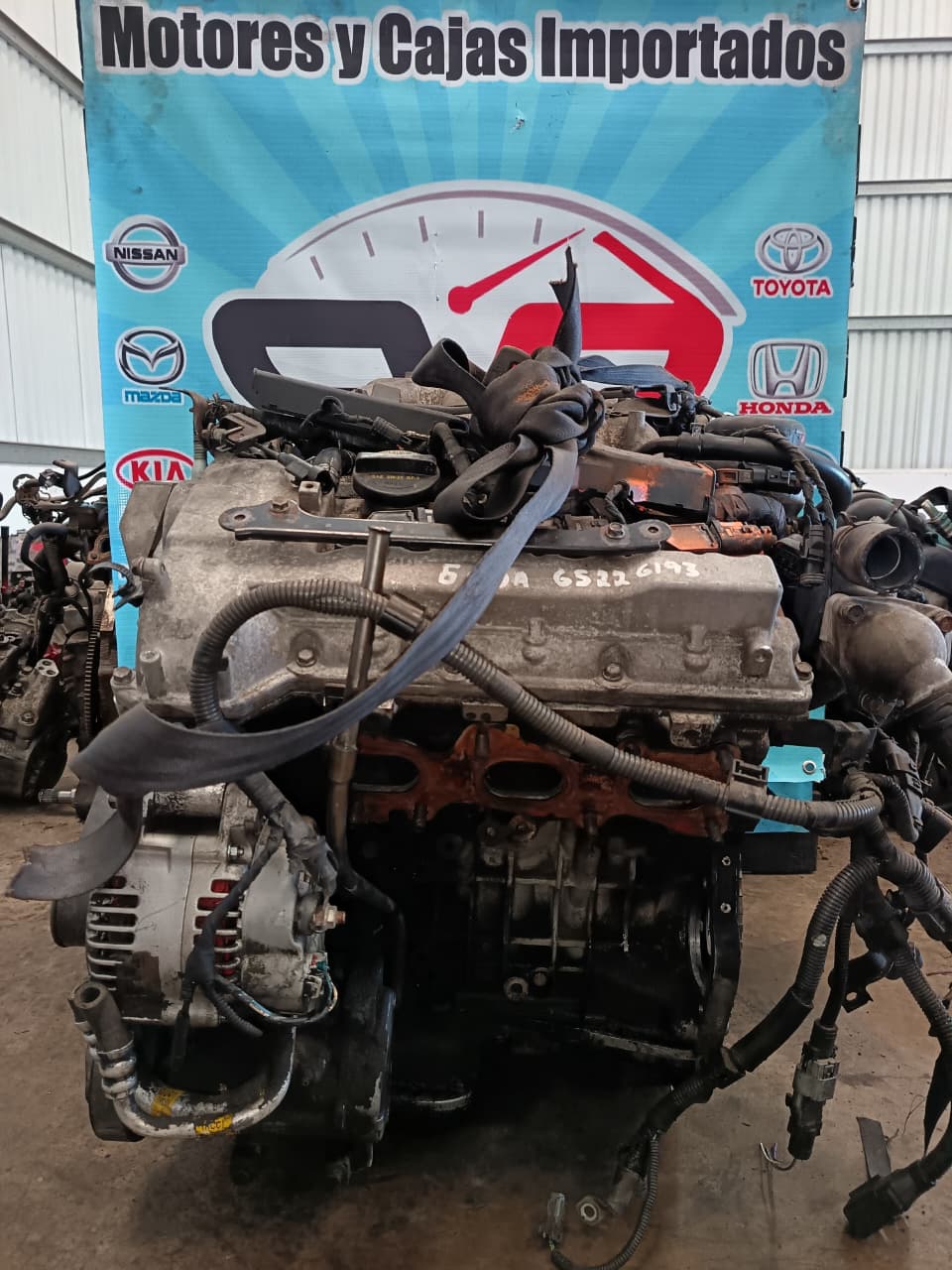 MOTOR G6DA COMPLETO KIA SPORTAGE 2007 3.8 SPO07C2601