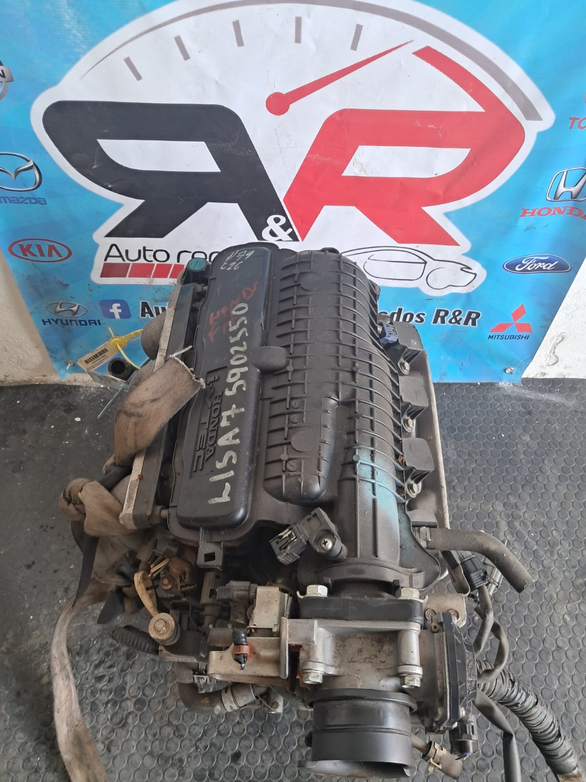 MOTOR L15A7 HONDA FIT 2007 1.5