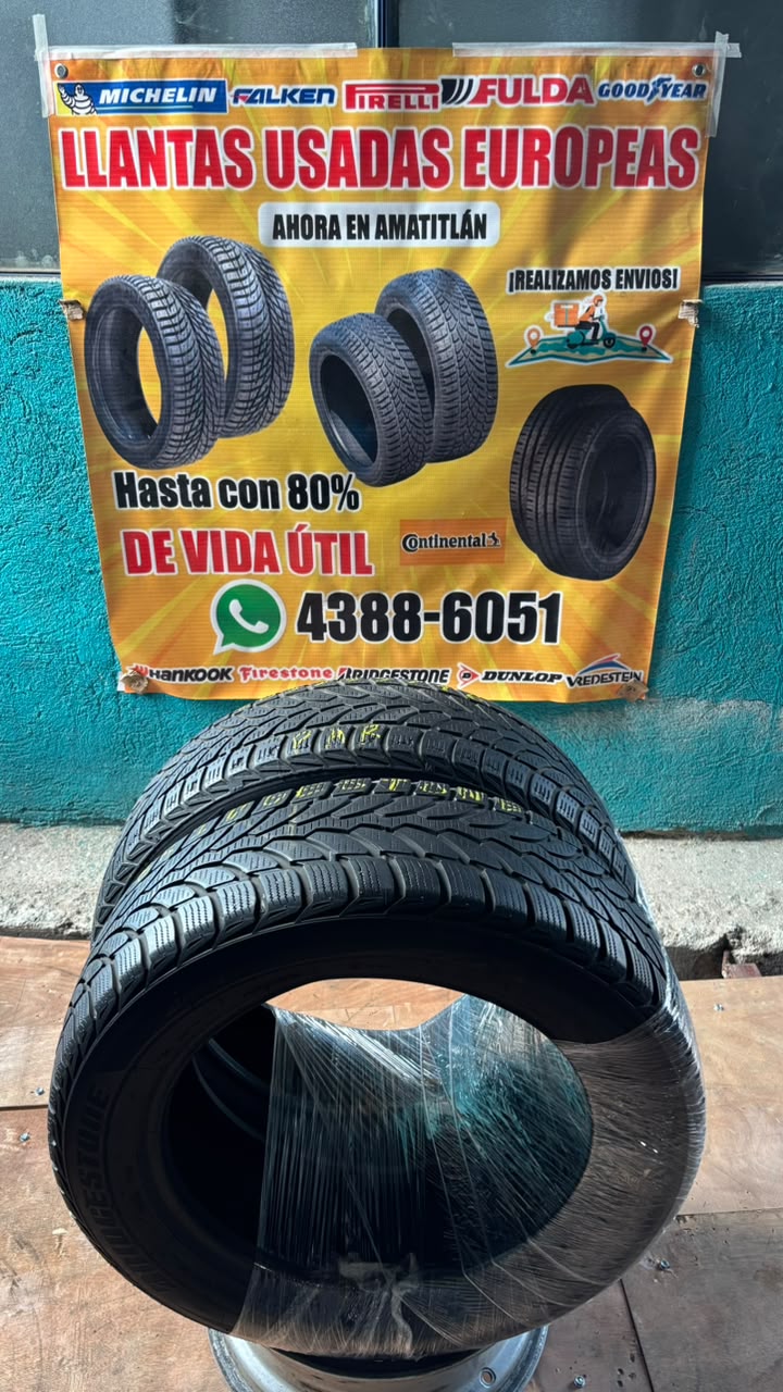 PAR DE LLANTAS 20/55/16 BRIDGESTONE