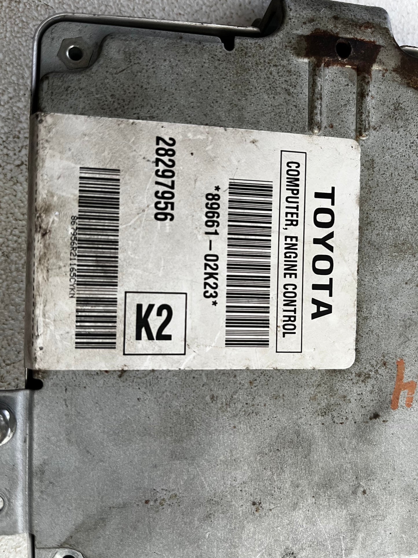 COMPUTADORA PARA TOYOTA COROLLA AUTOMATICO 2005 1.8 K2
