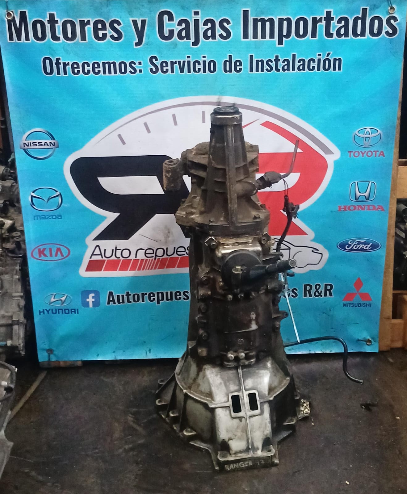 CAJA FORD RANGER 1996 MECANICA 2.3