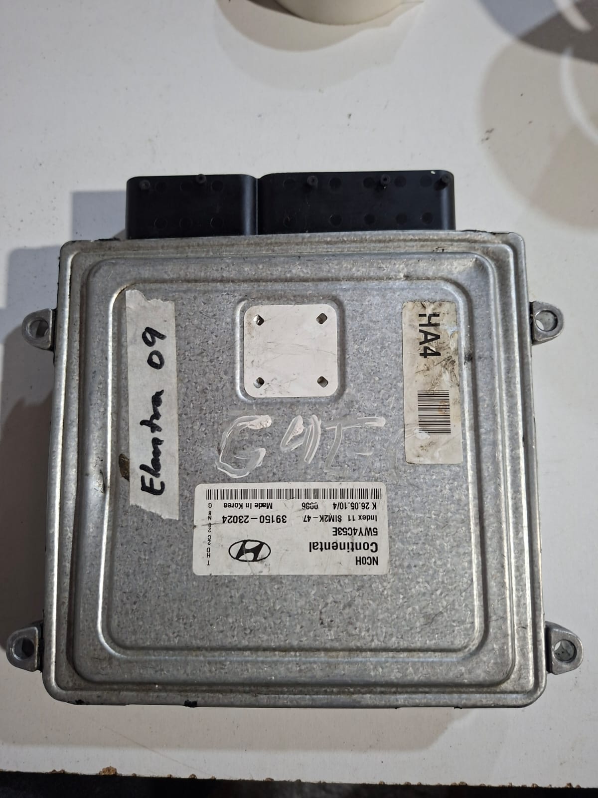 COMPUTADORA HYUNDAI ELANTRA 2009 HA4 39150-23024