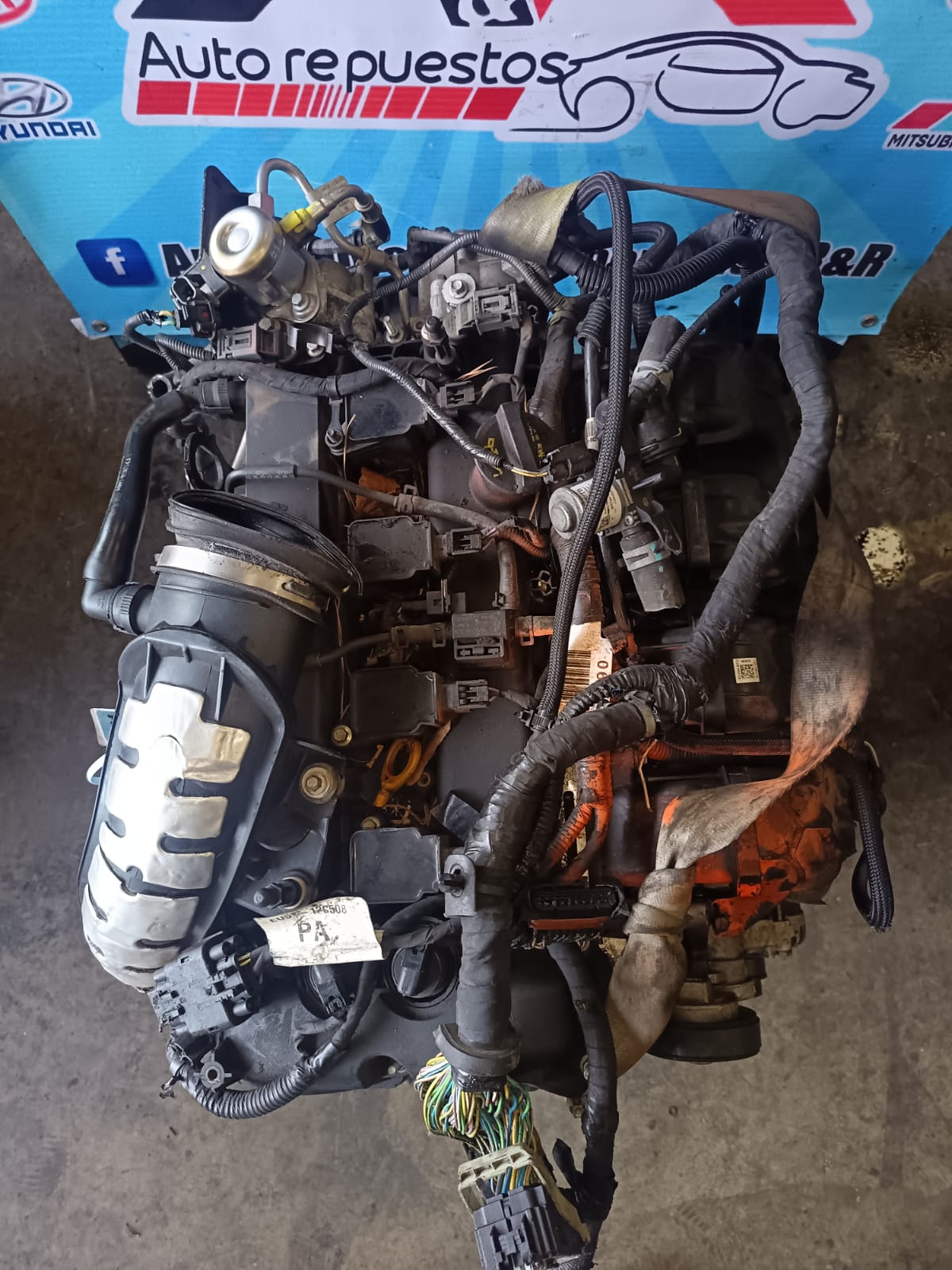 MOTOR EUB92 COMPLETO TURBO FORD ESCAPE2014 ESC14C2901