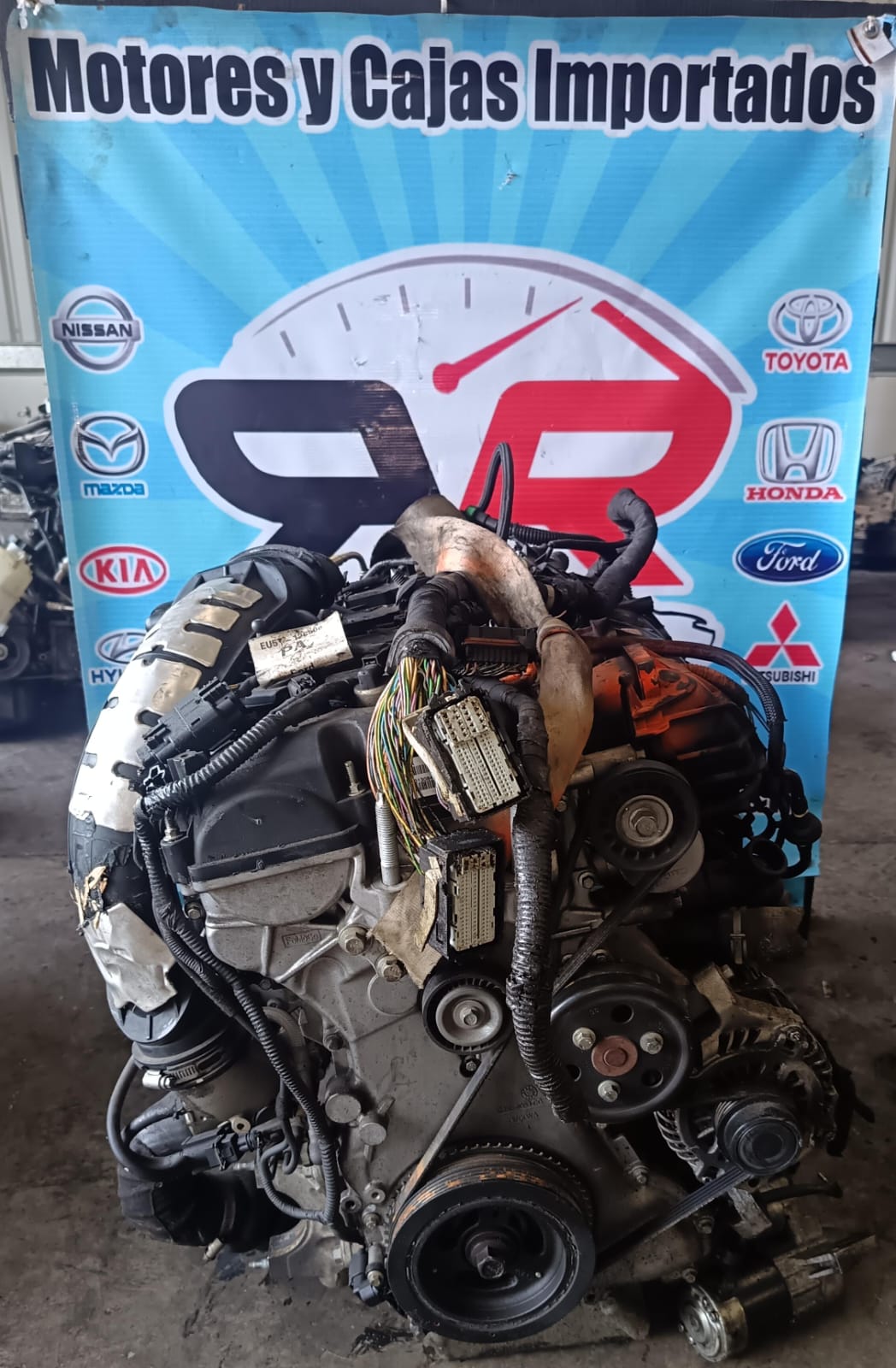 MOTOR EUB92 COMPLETO TURBO FORD ESCAPE2014 ESC14C2901