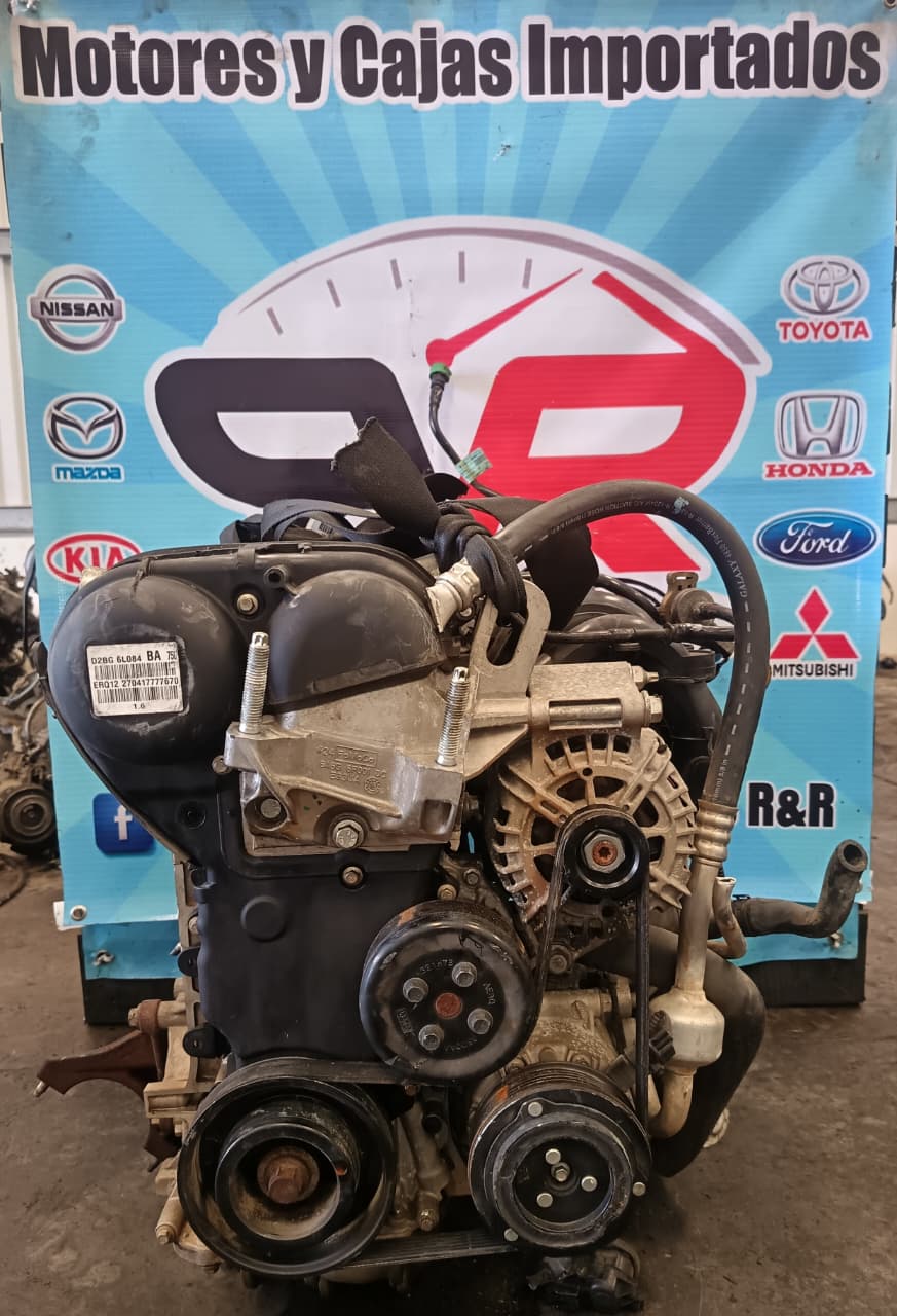MOTOR DM COMPLETO FORD FIESTA 2015 1.6 FIE15C2601