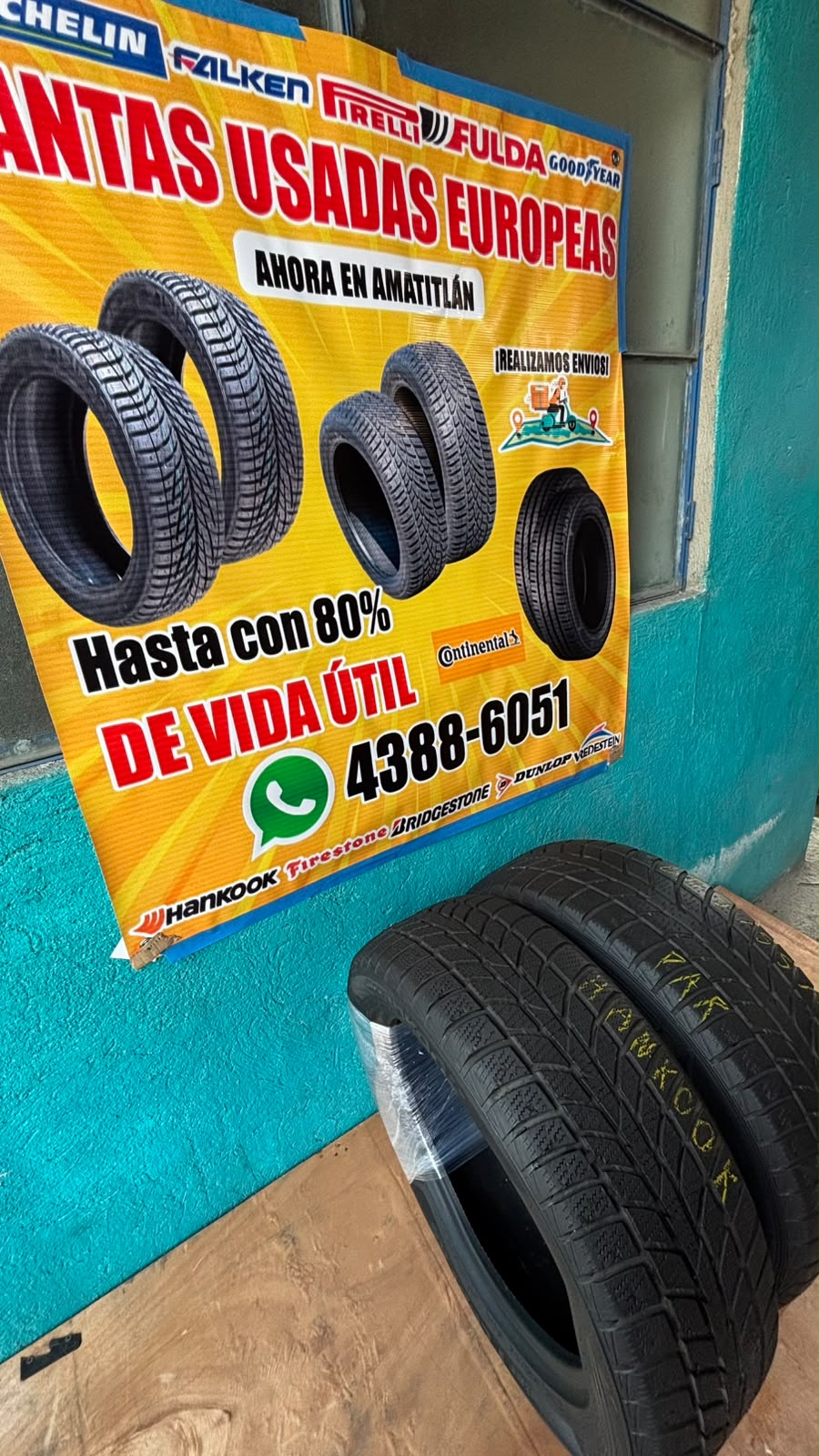 PAR DE LLANTAS 205/55/16 HANKOOK