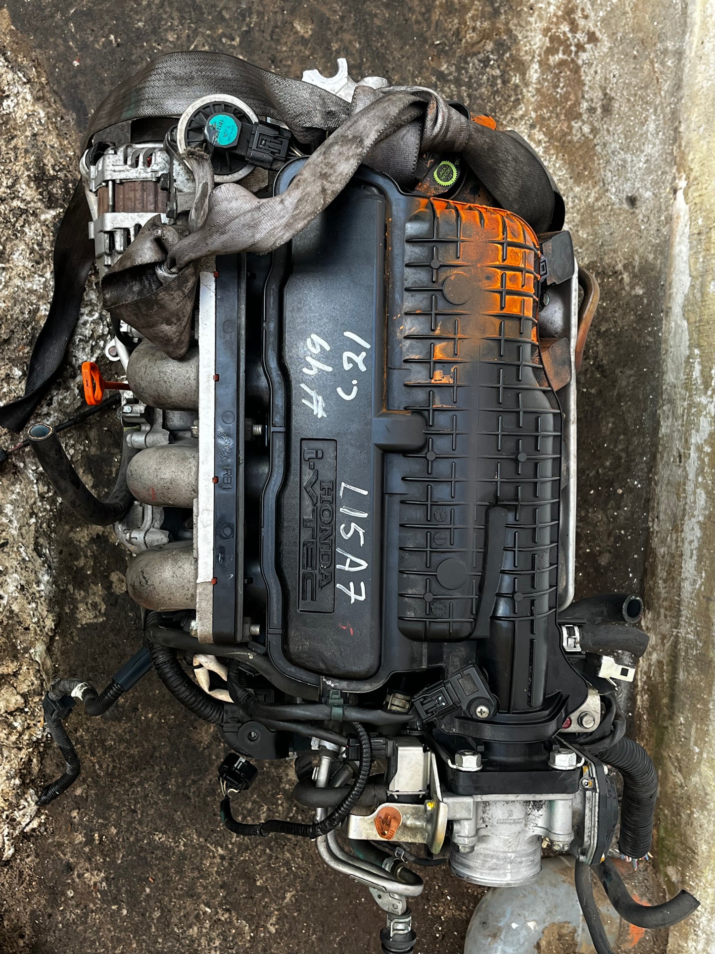 Motor de Honda Fit modelo 2009 al 2013 sería L15A7 1.5