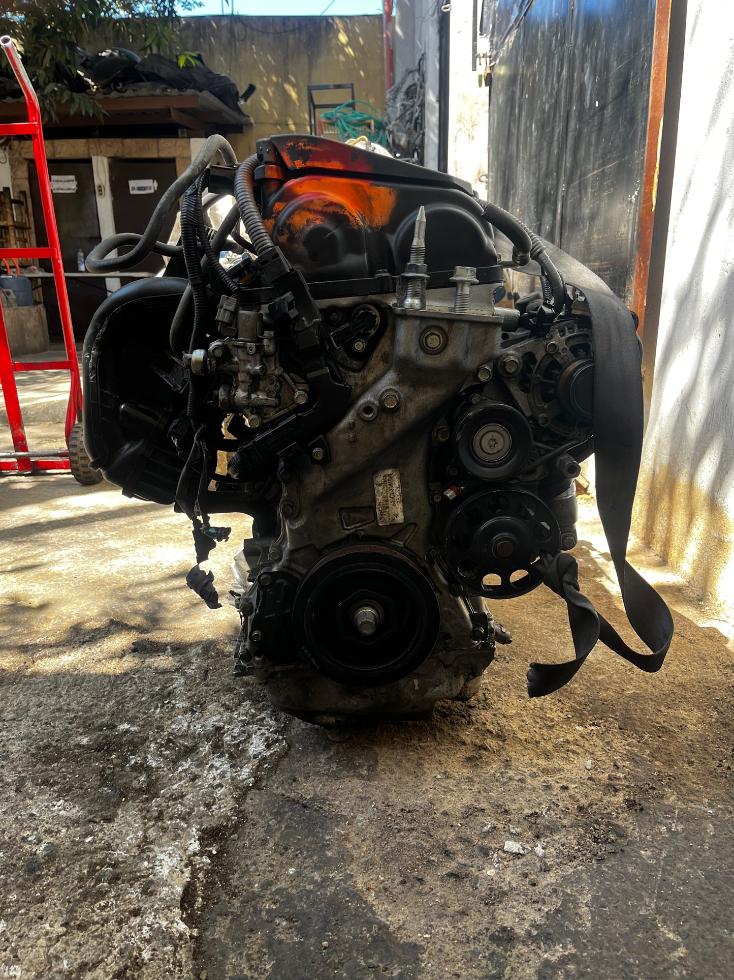 Motos de Honda Civic modelo 2019 K20C2 2.0 ojo con pequeño detalle en tapadera de tiempo ( quebrada)