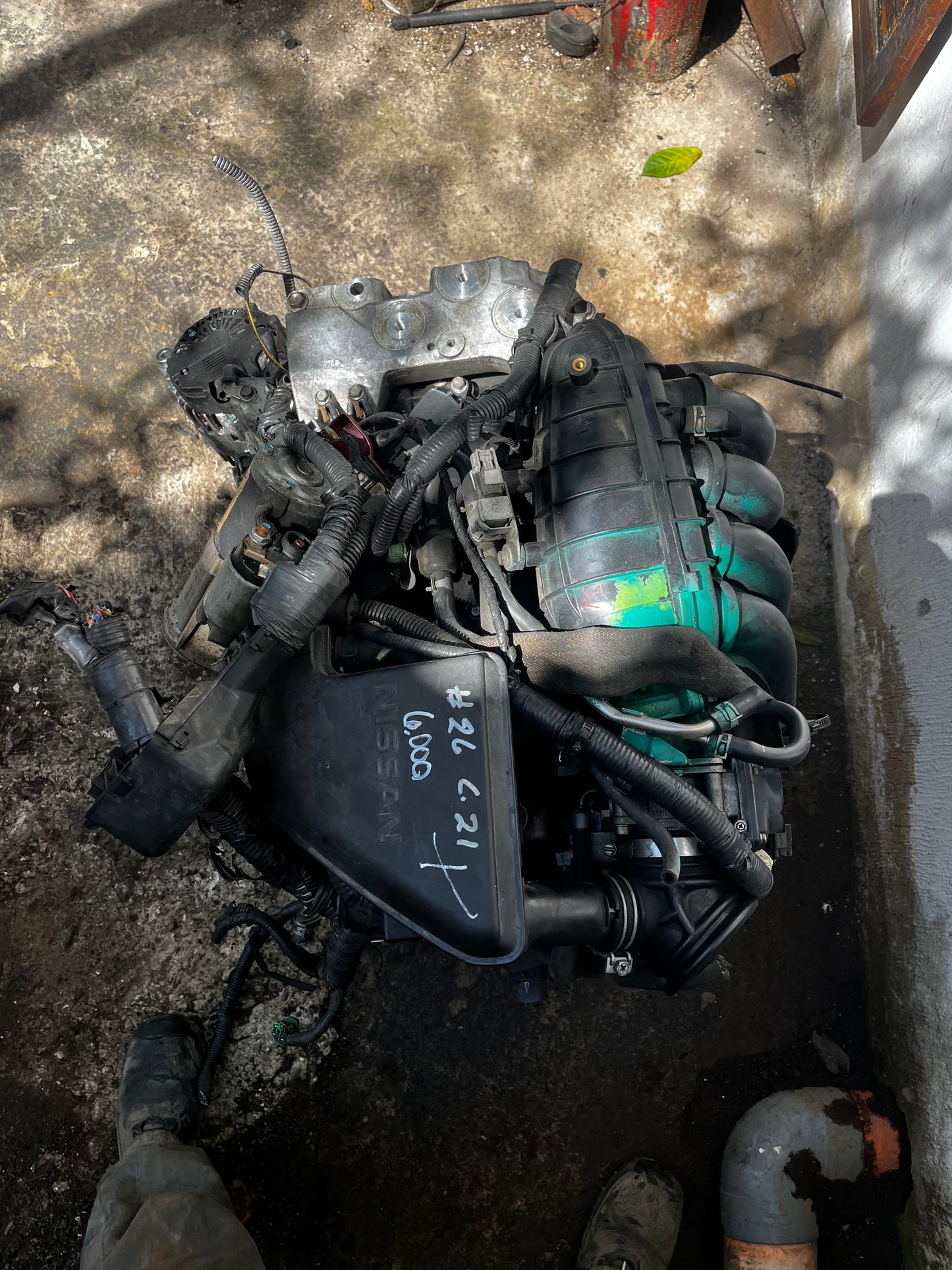 Motor de Nissan Rogué modelo 2008 QR25 2.5
