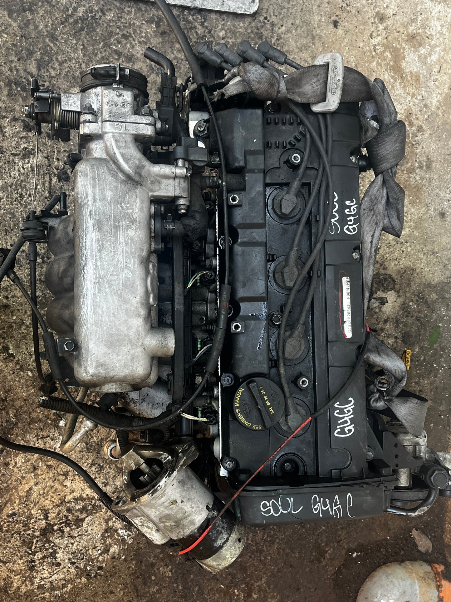 Motor de Kia Soul modelo 2010 G4GC 2.0