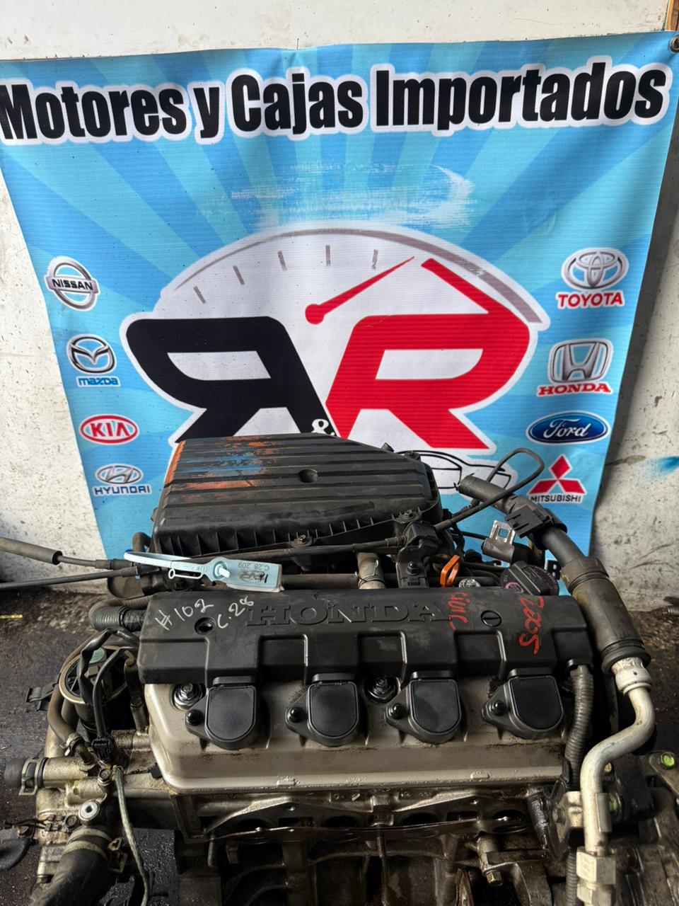 MOTOR COMPLETO D17A1 HONDA CIVIC 2005 1.7 CIV052C2801