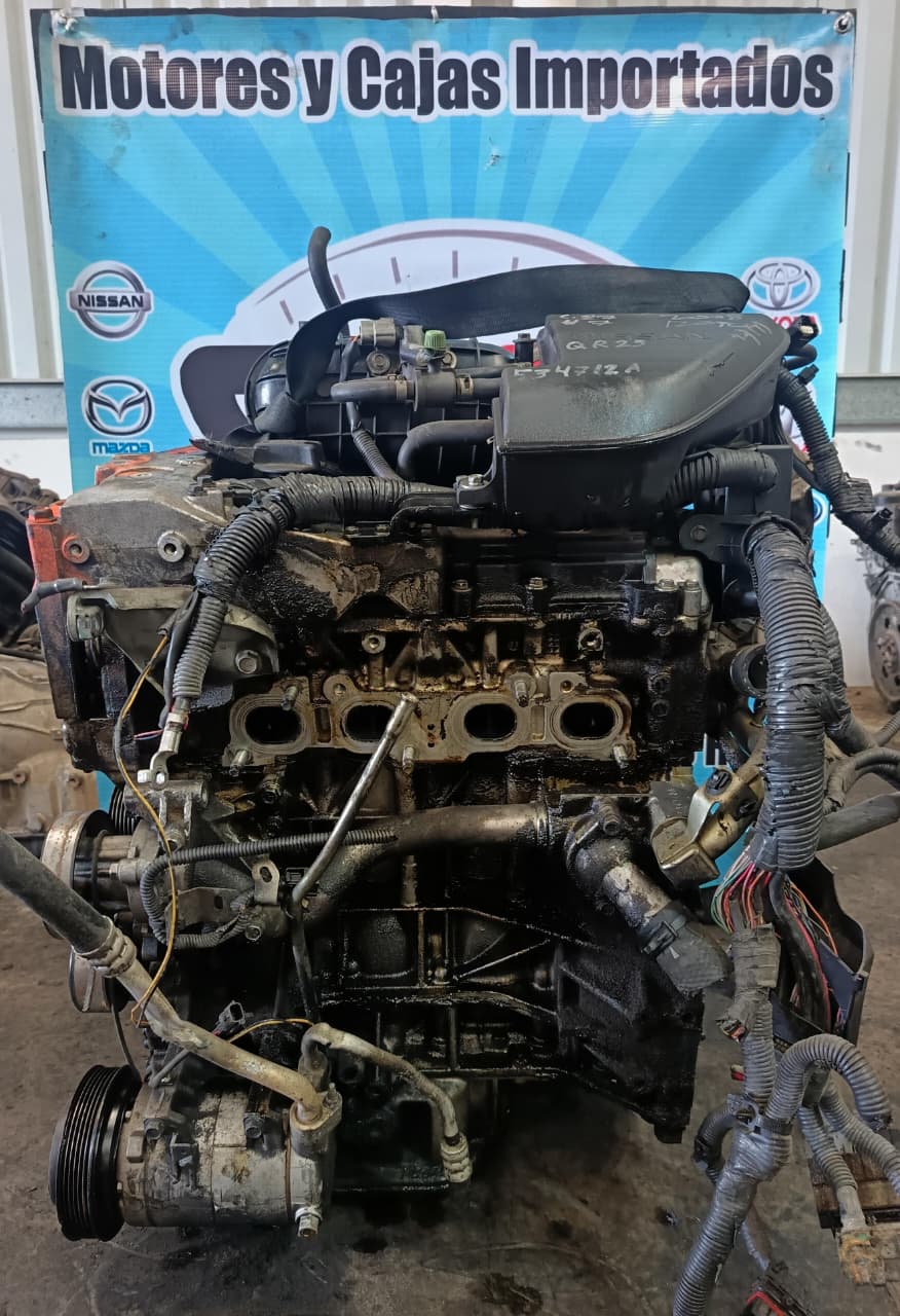 MOTOR QR25 COMPLETO NISSAN ROGUE 2008 2.5 ROG08C2501