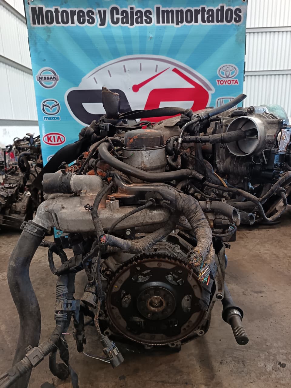 MOTOR G6DA COMPLETO KIA SPORTAGE 2007 3.8 SPO07C2601