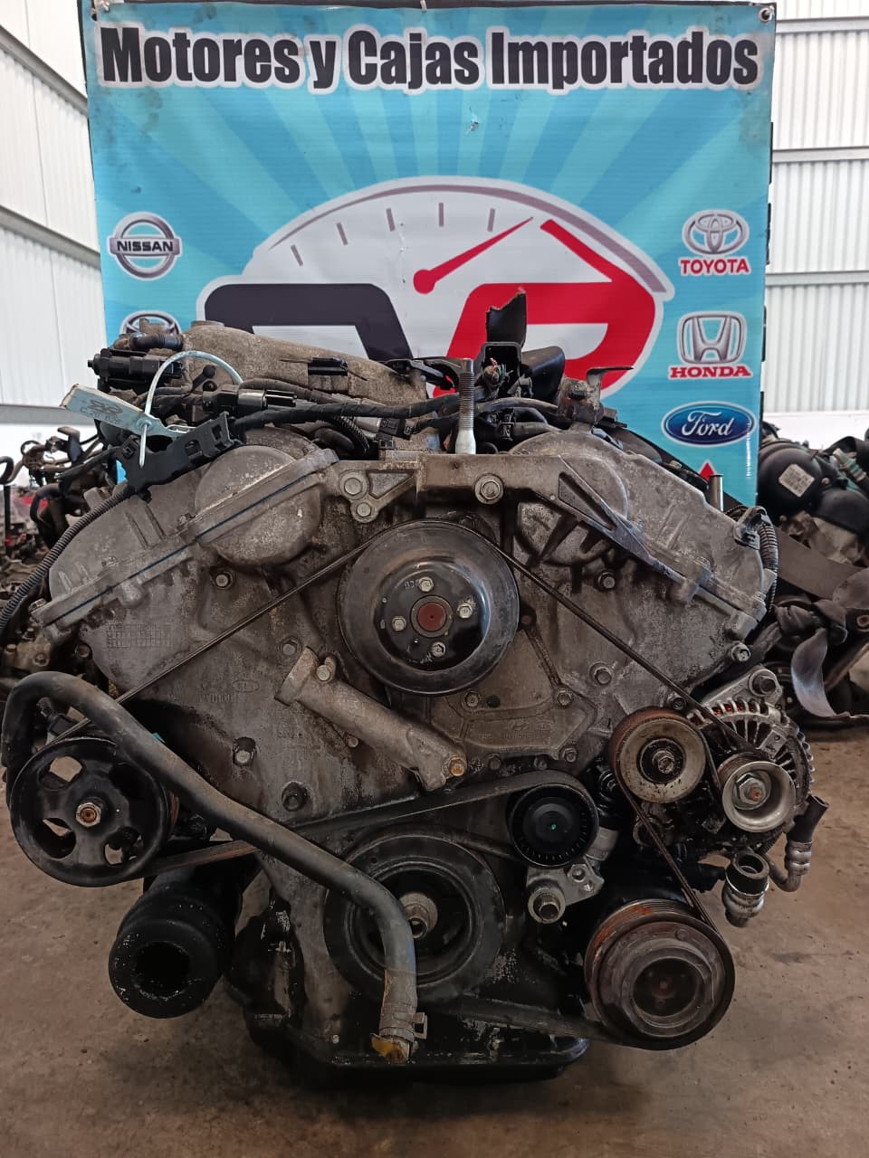 MOTOR G6DA COMPLETO KIA SPORTAGE 2007 3.8 SPO07C2601