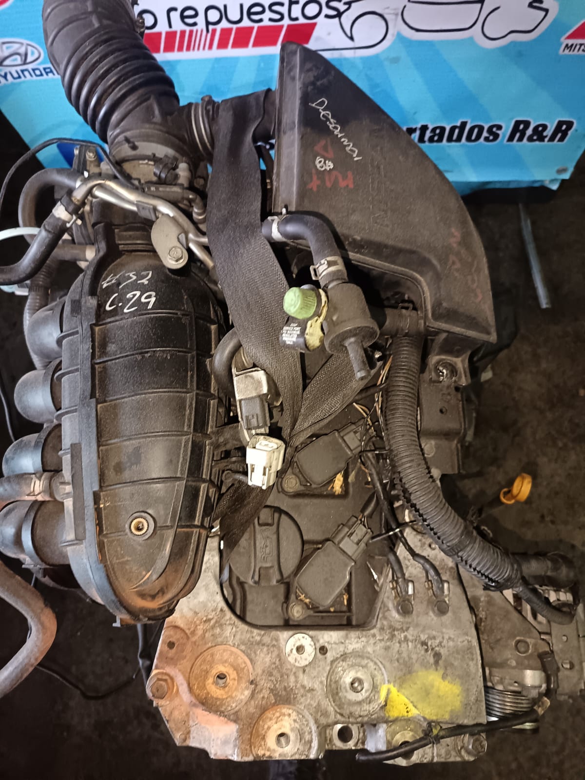 MOTOR QR25 COMPLETO NISSAN ROGUE 2012 2.5 ROG12C2901