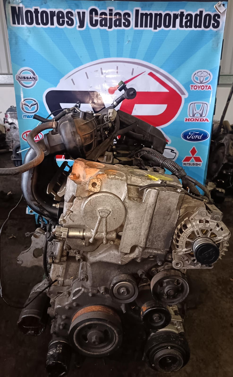 MOTOR QR25 COMPLETO NISSAN ROGUE 2012 2.5 ROG12C2901