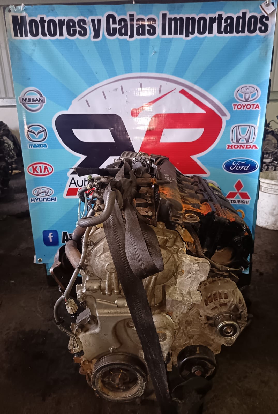 MOTOR MRA8 COMPLETO NISSAN SENTRA 2014 1.8 SEN14C2901