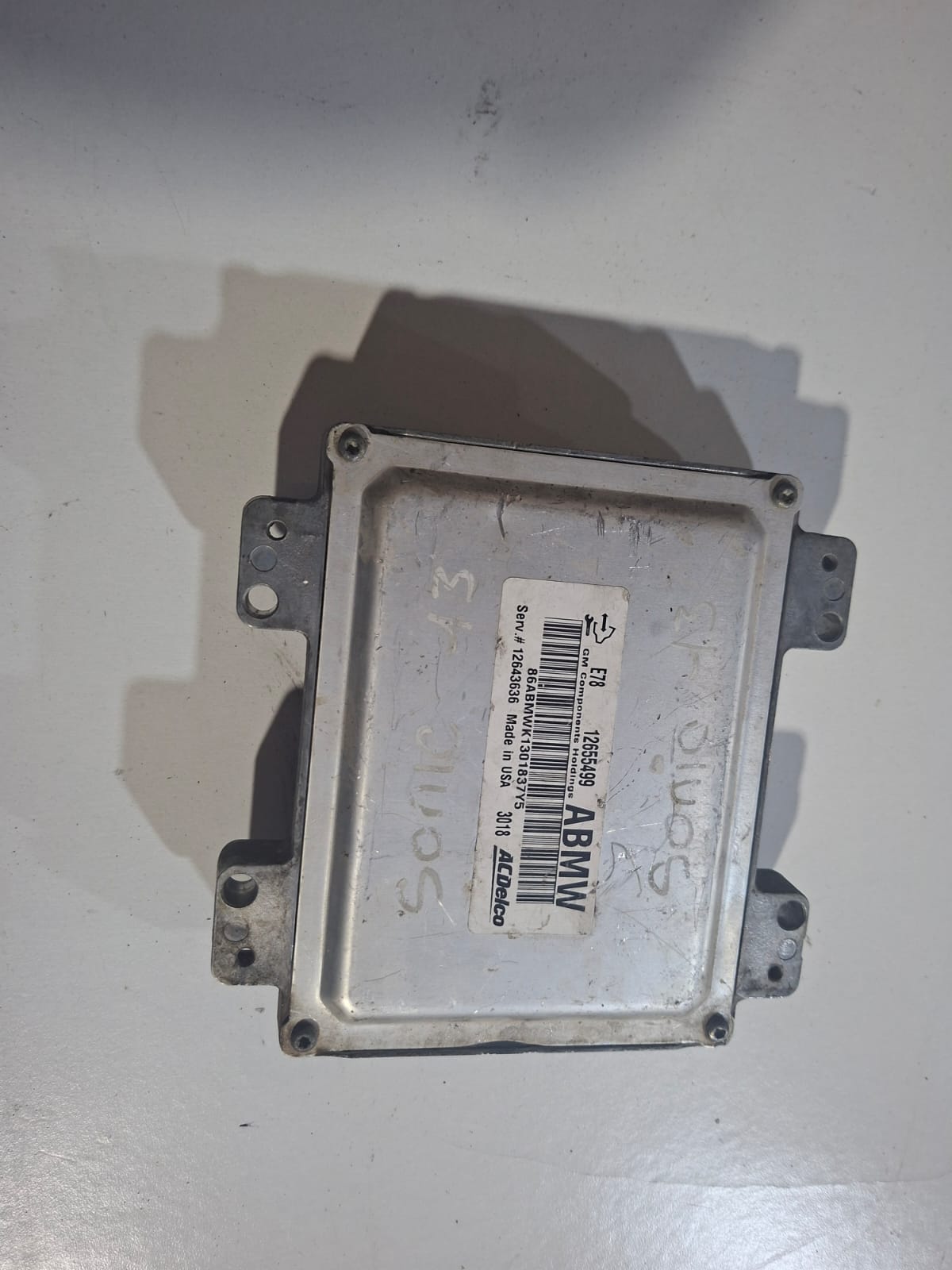 COMPUTADORA CHEVROLET SONIC 2013 E78 12655499