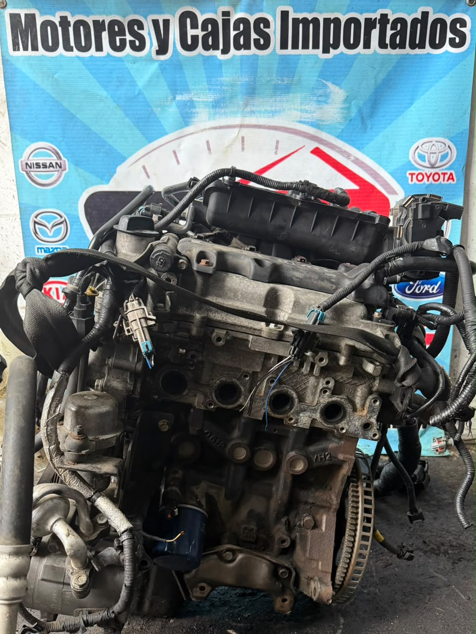 MOTOR COMPLETO CHEVROLET SPARK 2015 1.2 SPA15C2901