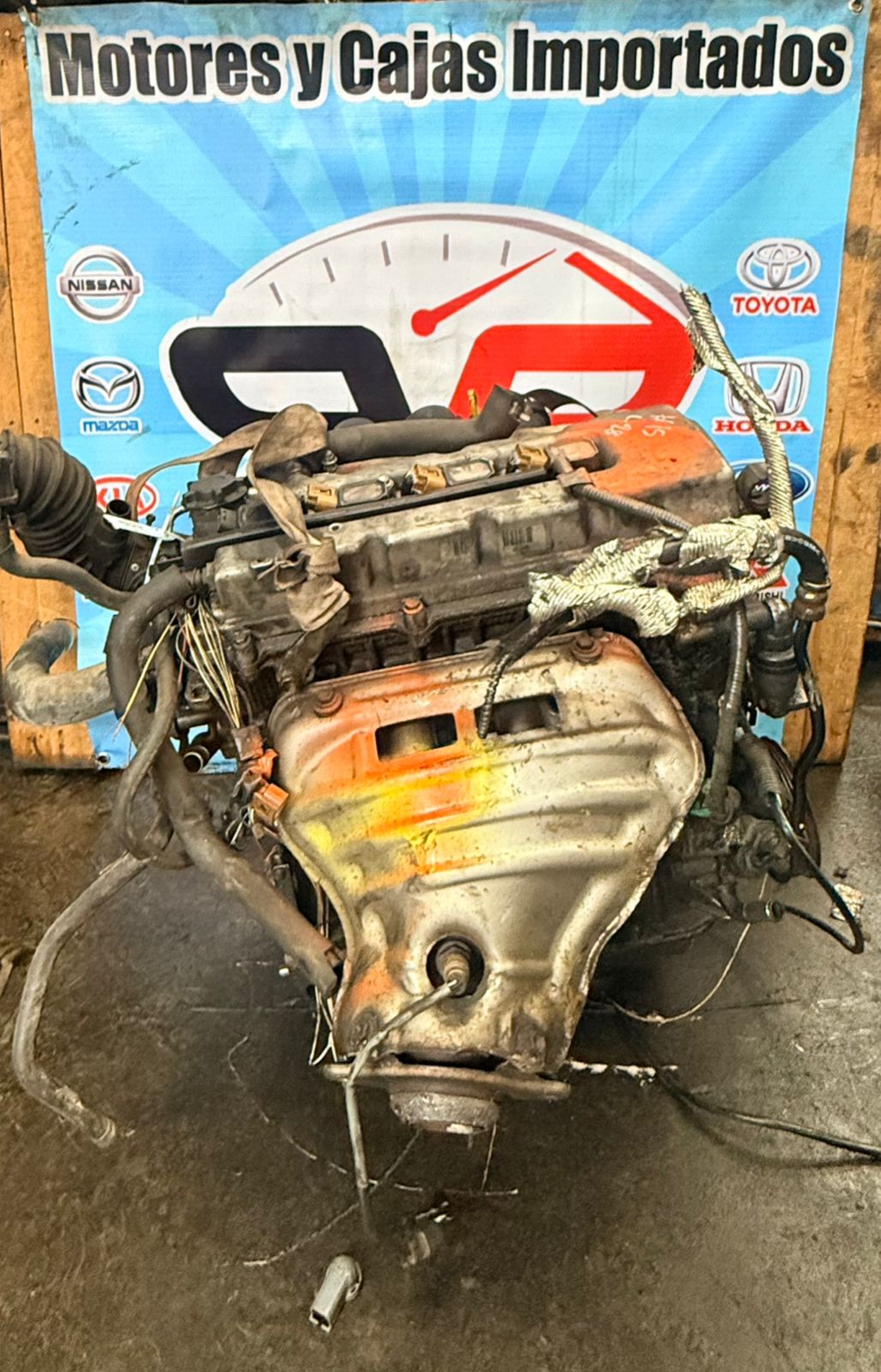MOTOR 1ZZ TOYOTA COROLLA 2007 1.8 COR07C2801