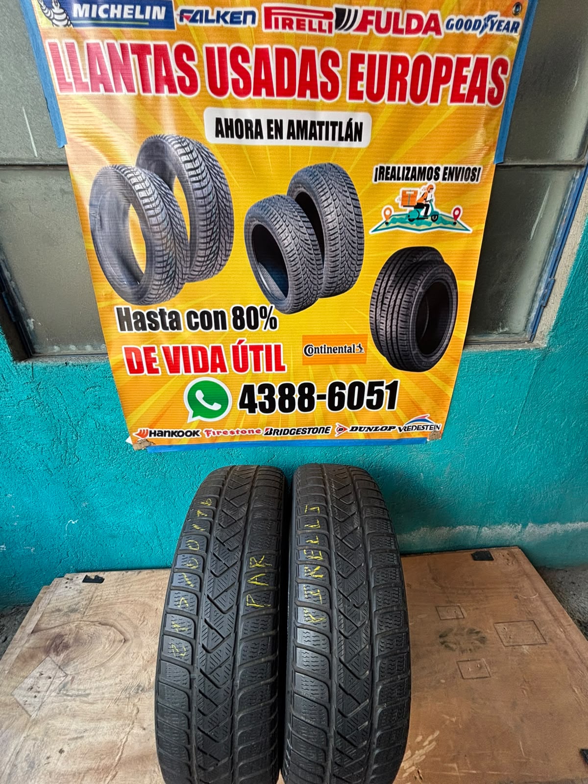 PAR DE LLANTAS 215/60/16 PIRELLI