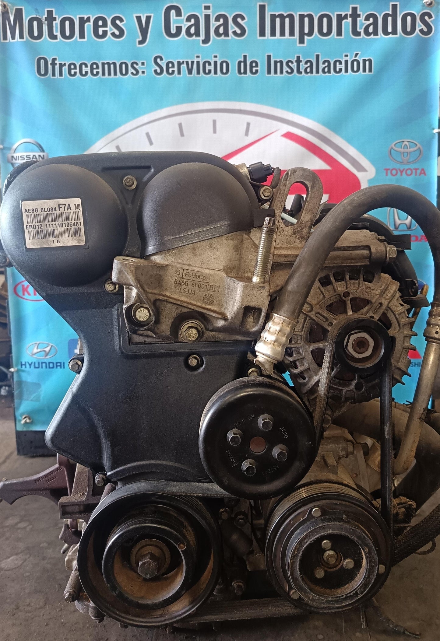 MOTOR BM FORD FIESTA 2011 1.6