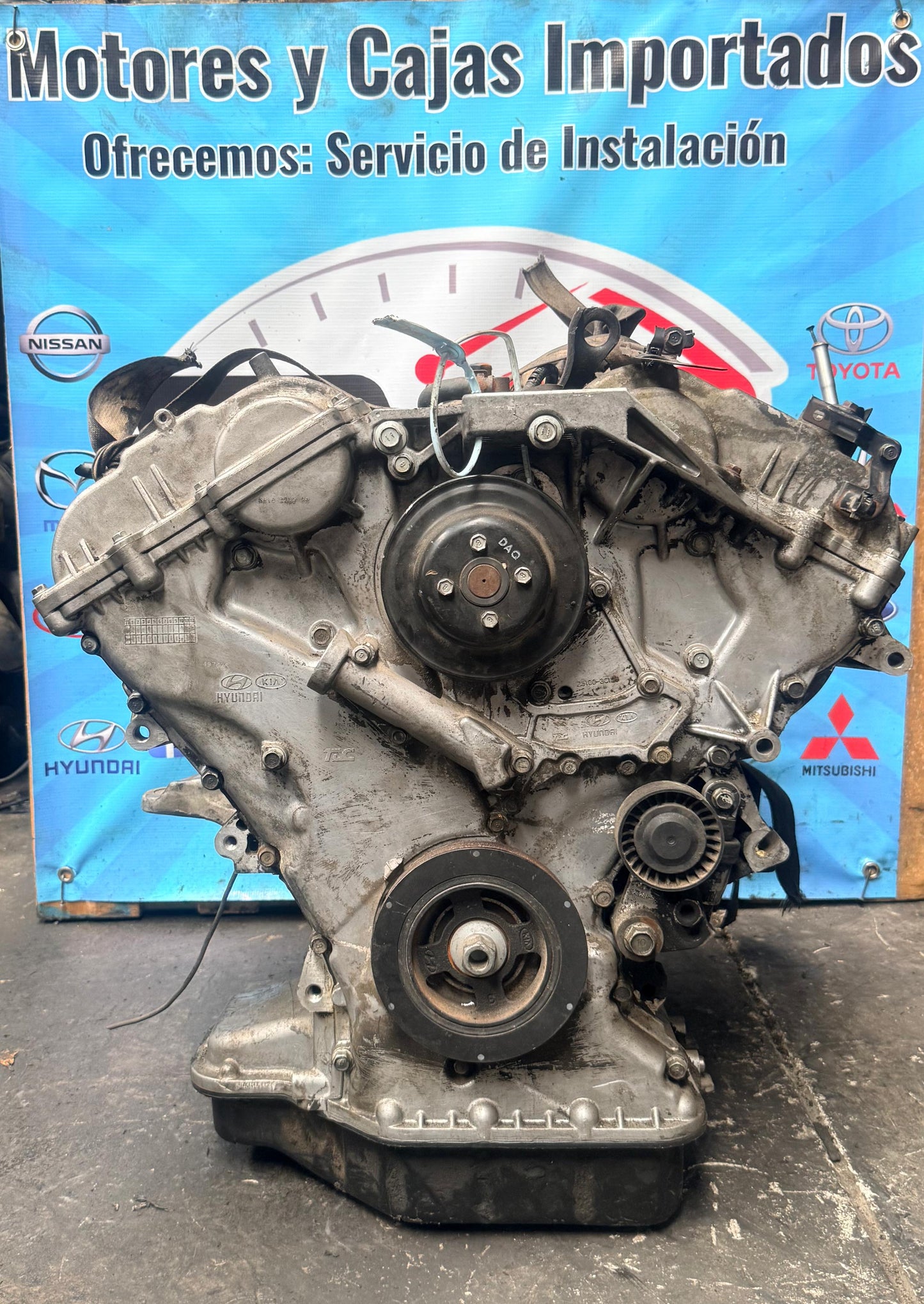 MOTOR G6BA KIA SORENTO 2008 3.3 BASICO