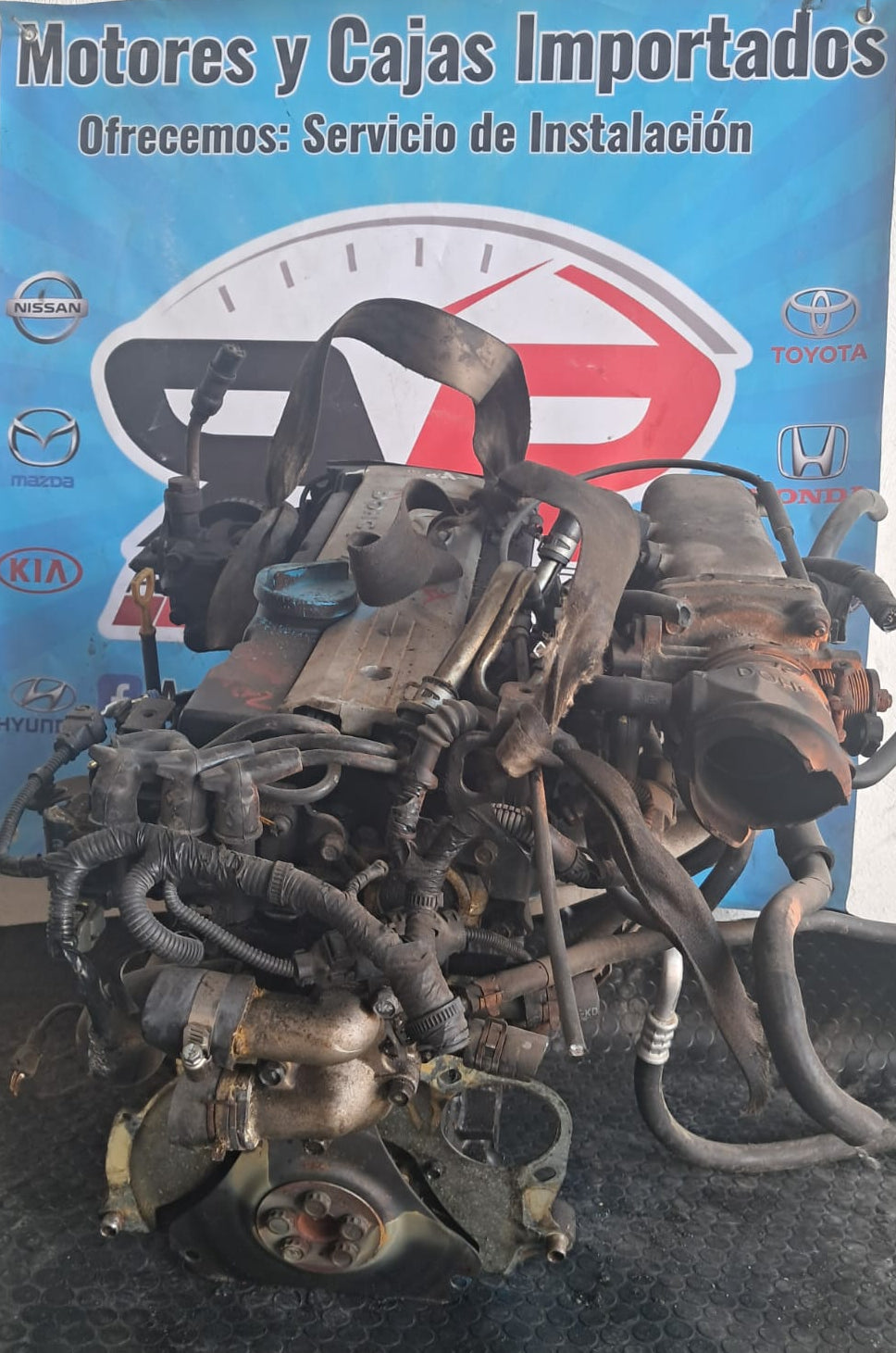 MOTOR G4ED HYUNDAI ACCENT 2005 1.6