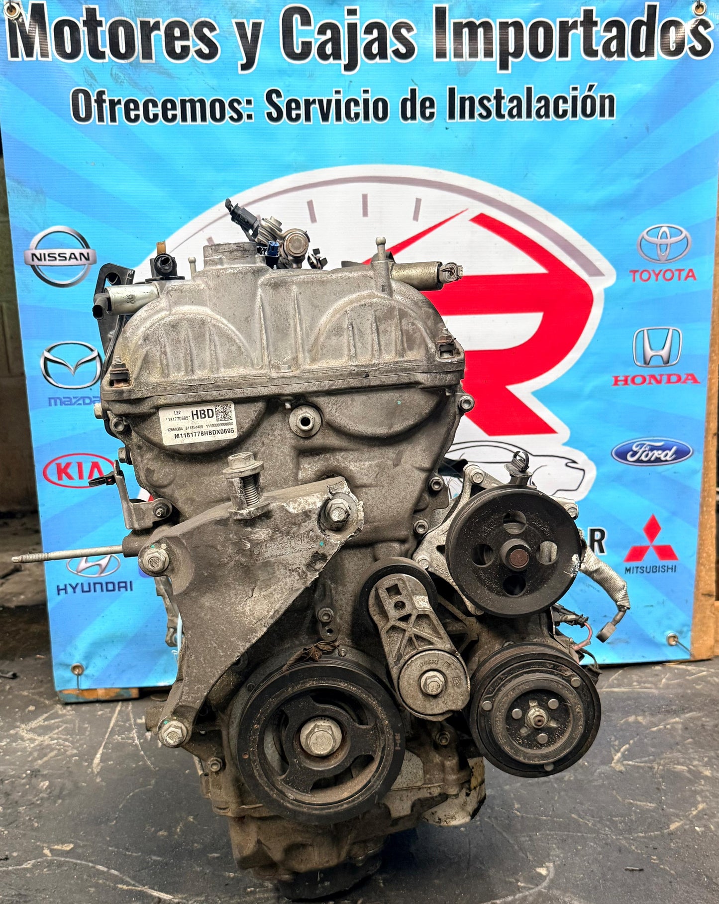 MOTOR CHEVROLET CRUZE TURBO BASICO 2018