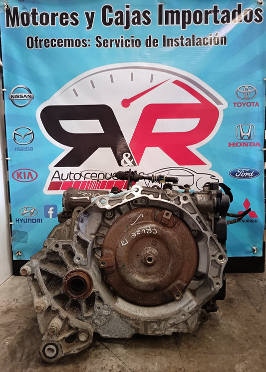 CAJA AUTOMATICA TURBO CHEVROLET CRUZE 2018 1.4