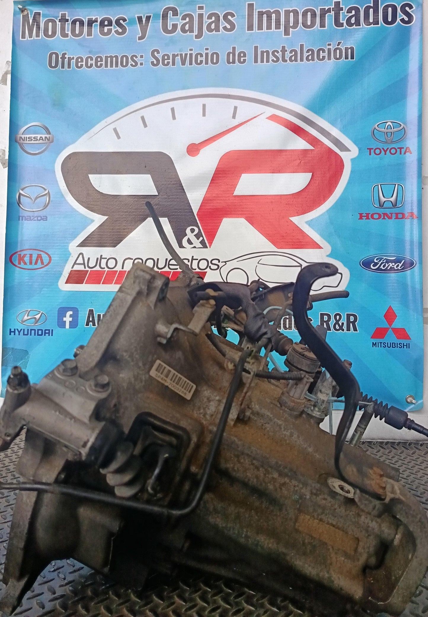 CAJA L15A1 MECANICA HONDA FIT 2008 1.5