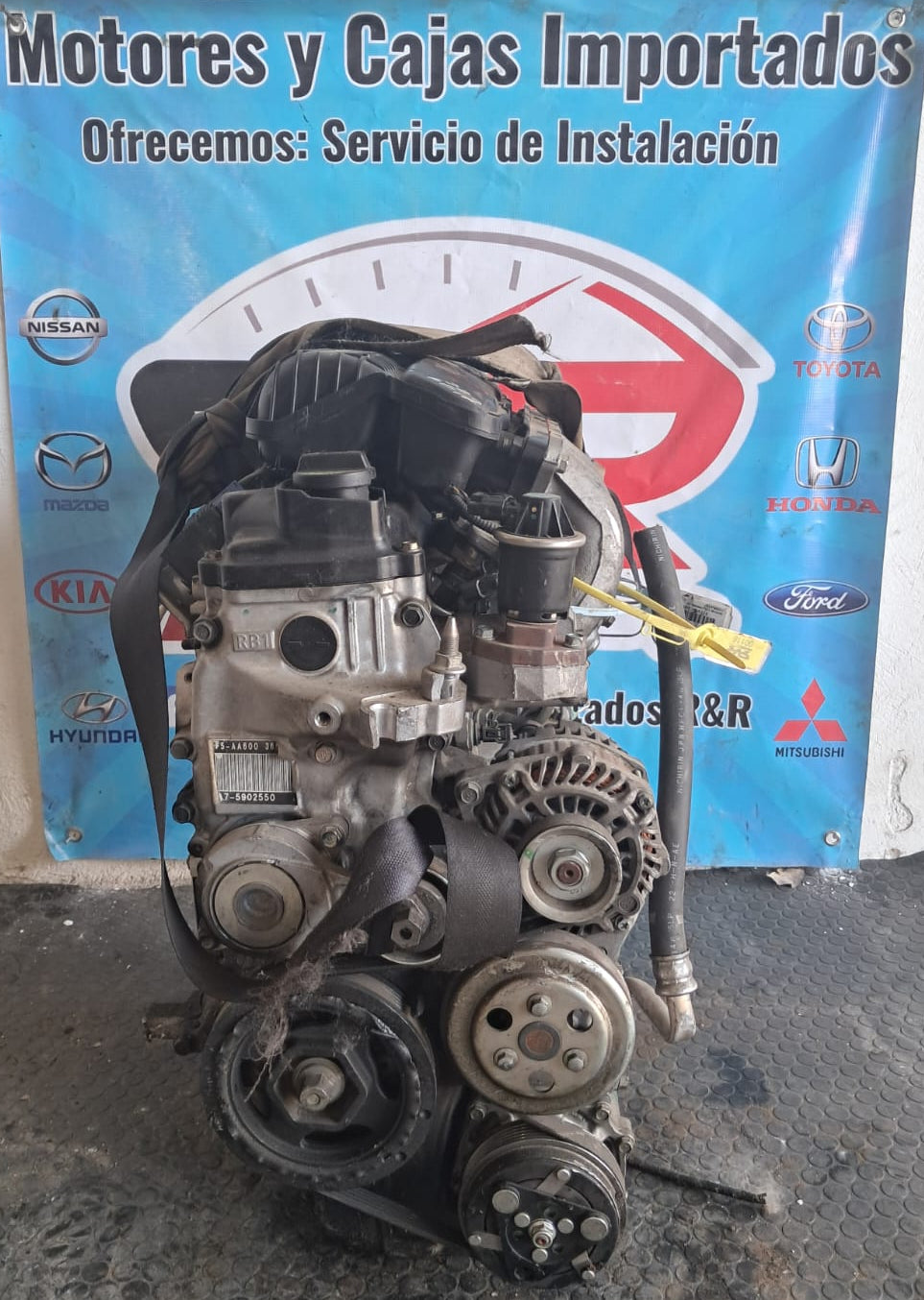 MOTOR L15A7 HONDA FIT 2007 1.5