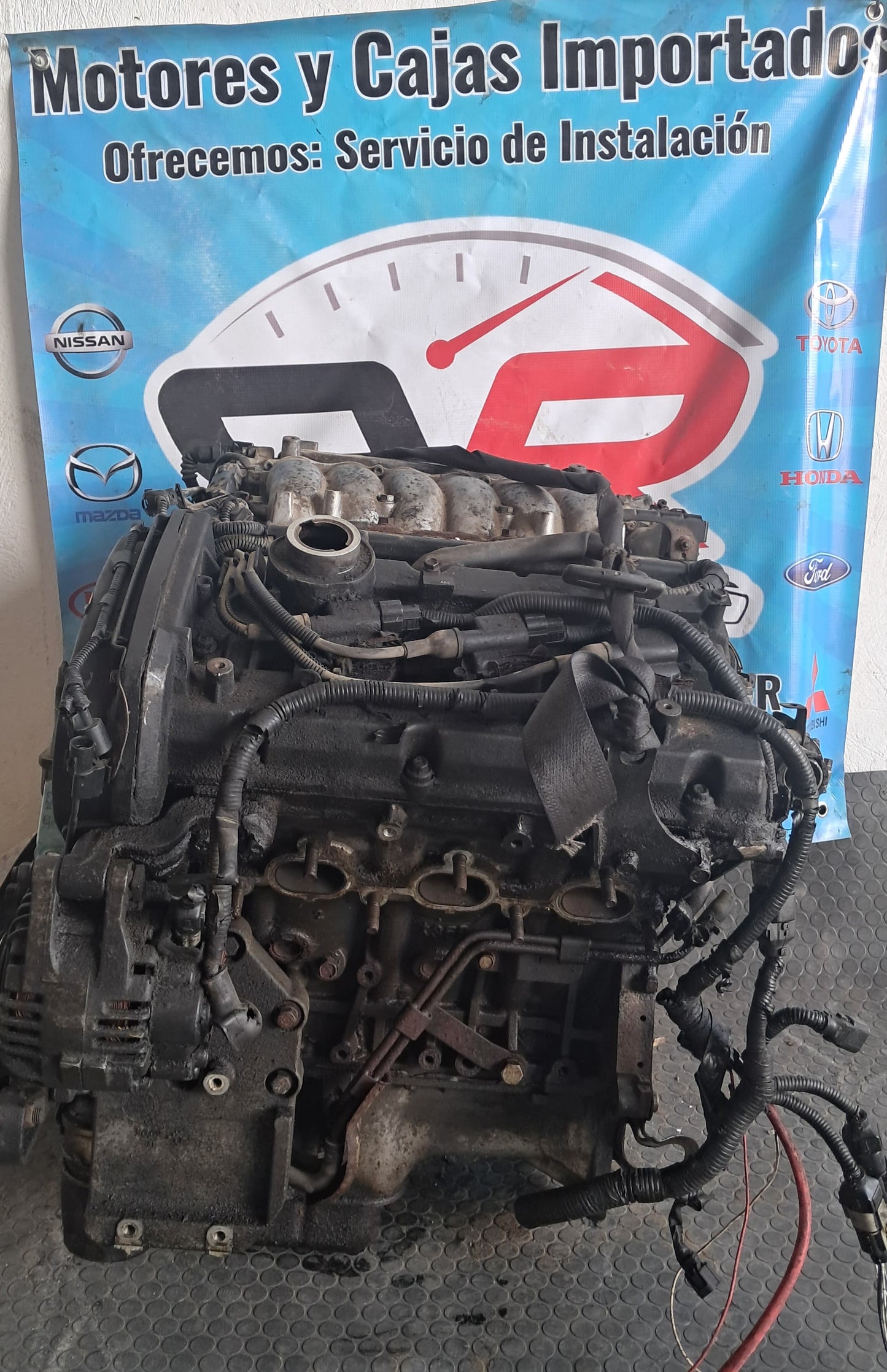 MOTOR G6CU HYUNDAI SANTA FE 2005 COMPLETO